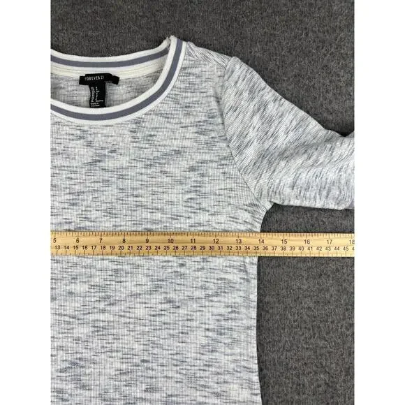 Forever 21 Women's Casual Heathered Knit Dress Size Small - Picture 5 of 5